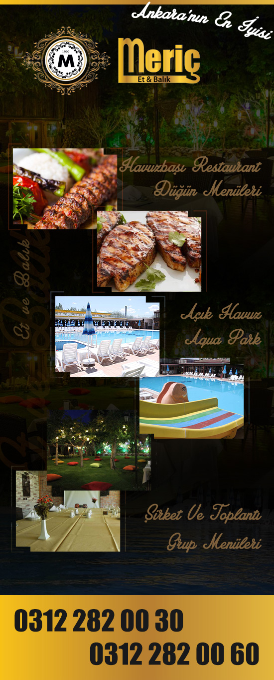 Eryaman Meriç Restaurantorat Aqua Park Havuz