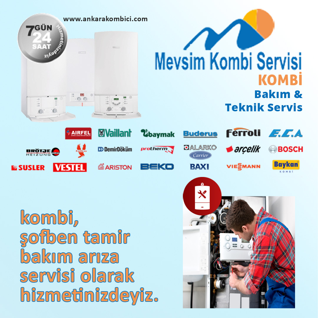 ERYAMAN MEVSİM Kombi, Hermatik şpfben, Bakım Teknik Servis,