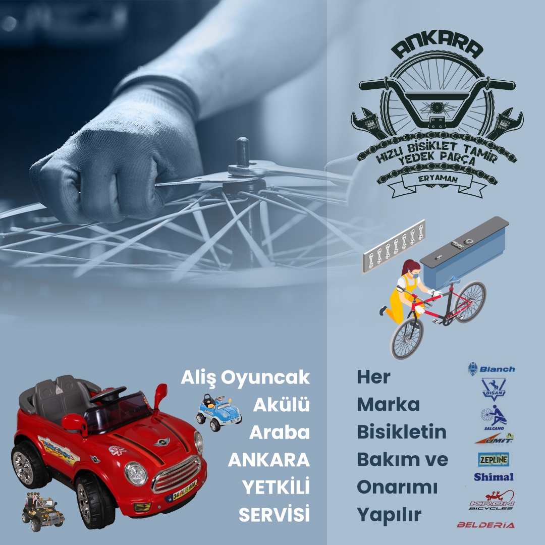 Ankara Hızlı Bisiklet Tamir Yedek Parça