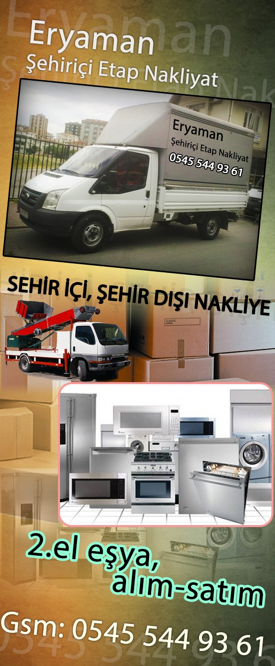 Eryaman Şehiriçi Etap Nakliyat