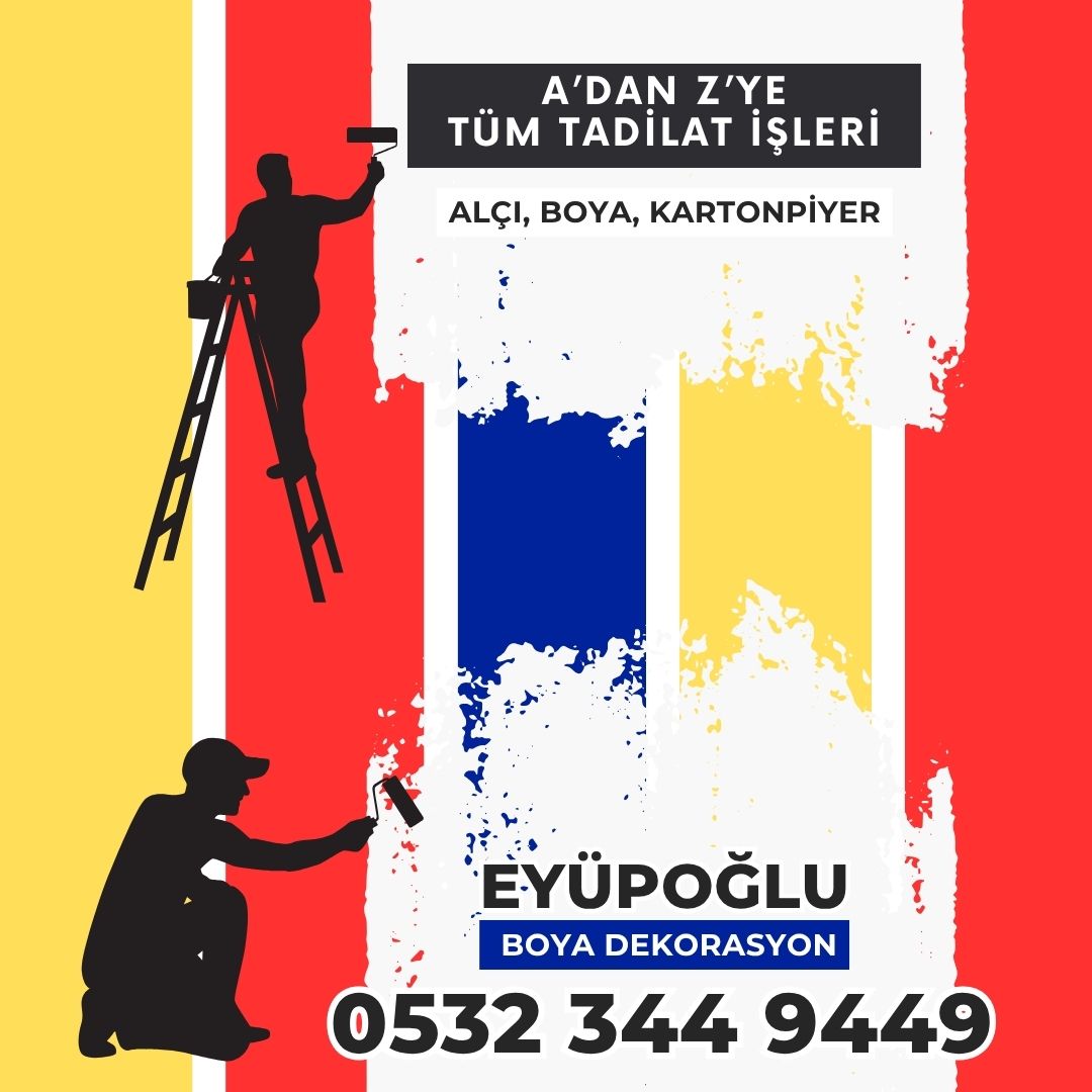 Eyüpoğlu Boya Dekorasyon, Badana, Alçıpan