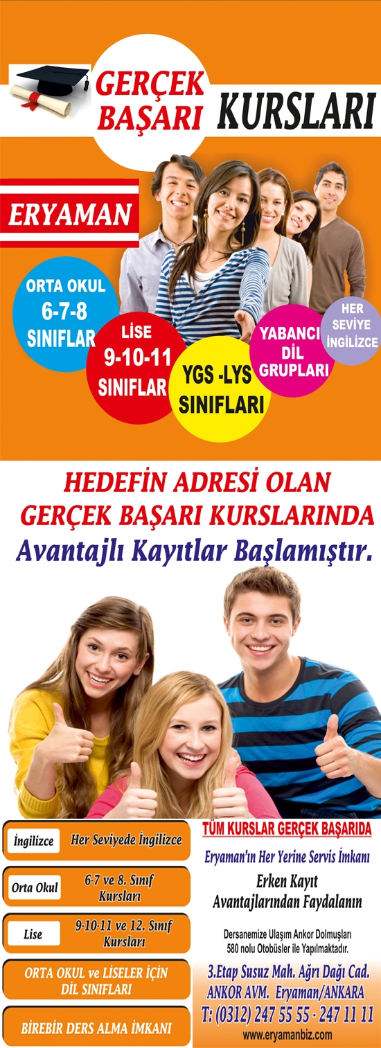 Gerçek Başarı Dershaneleri