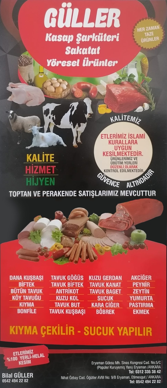 Güller Kasap Şarküteri Eryaman