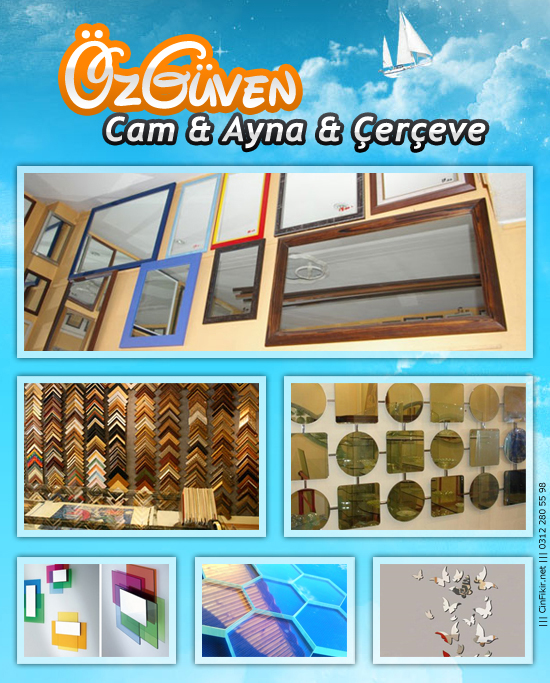 Özgüven Cam Ayna Çerçeve Özgüven Cam Ayna Çerçeve