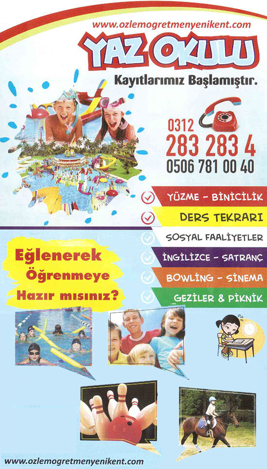 Yaz Okulu Eryaman