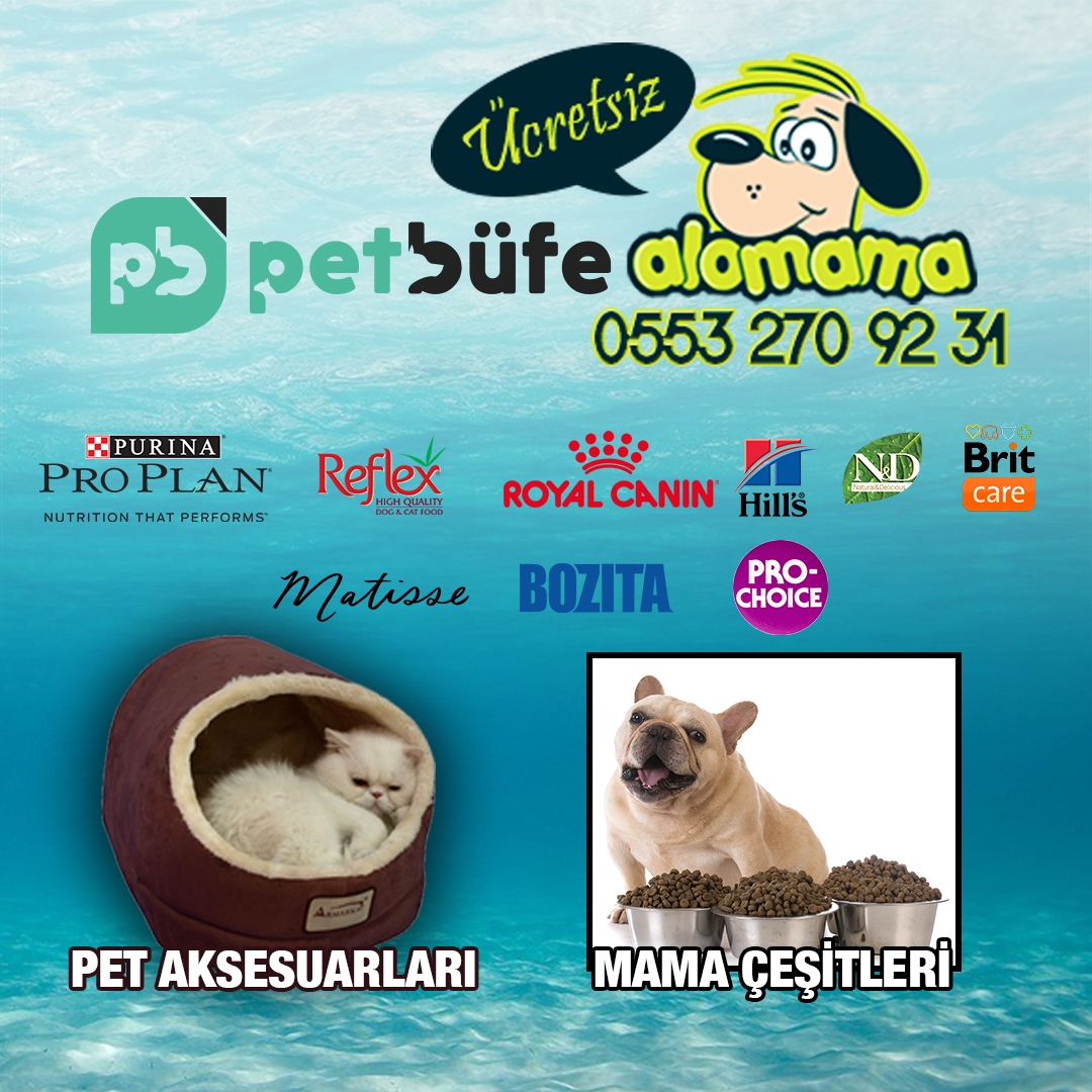 PET BÜFE Yağmur PET SHOP, Pet aksesurlar, Mama çeşitleri, Akvaryum - Balık, Kafes - Kuş,