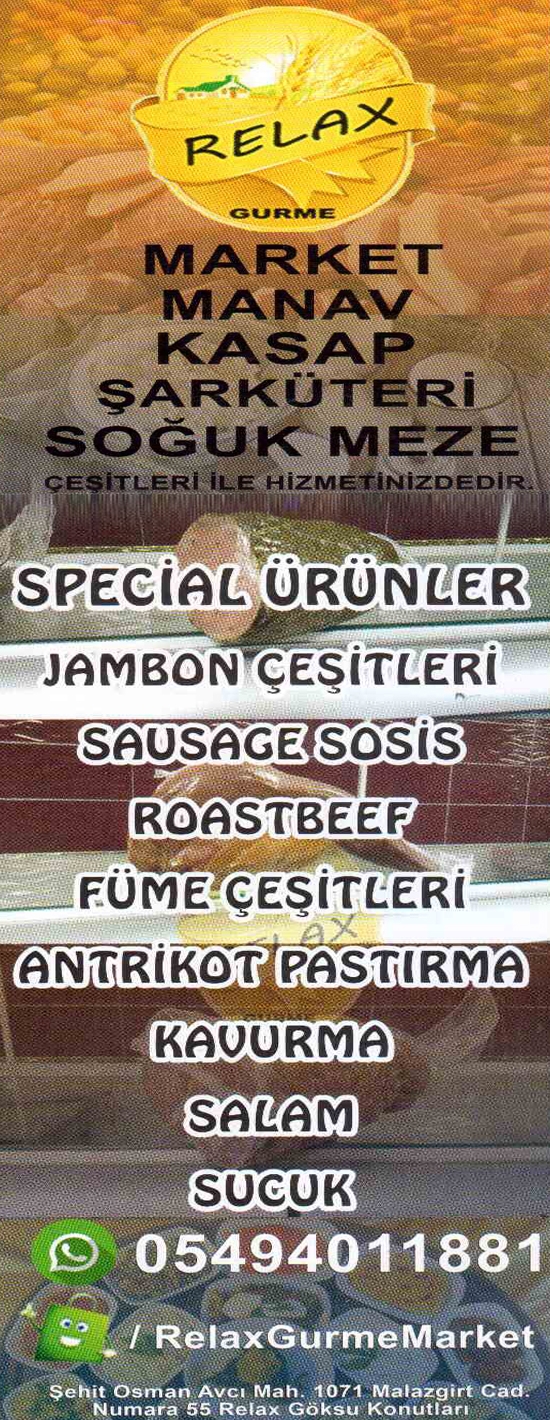 Eryaman Market Reklax Gurme