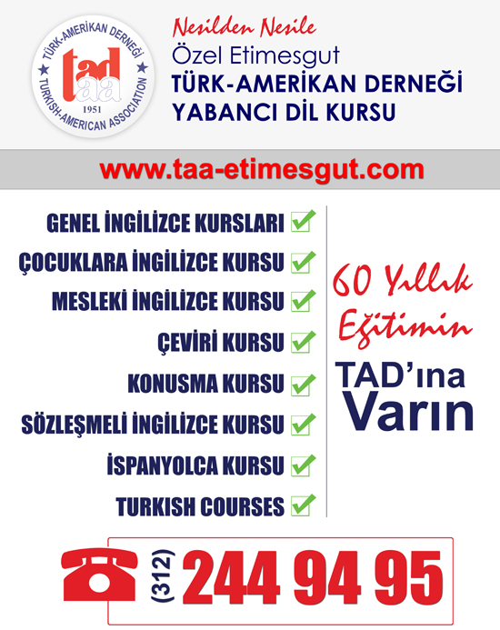 Türk Amerikan Derneği Yabancı Dil Kursu