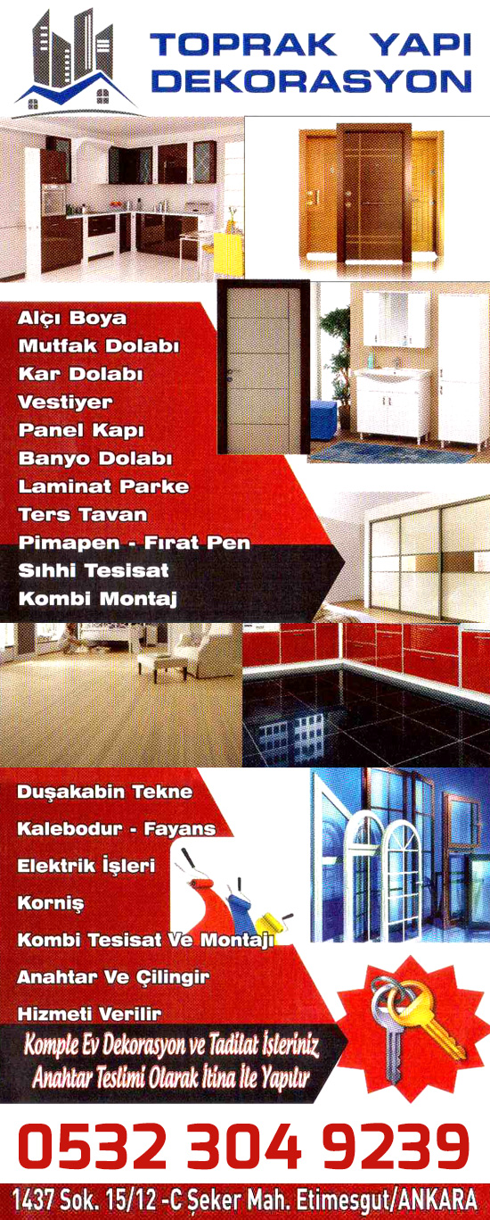 Toprak Yapı Dekorasyon Eryaman