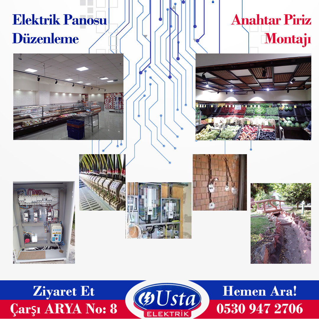 USTA ELEKTRİK Elektrik, Tesisat, İnşaat, ARIZA BAKIM ONARIM,